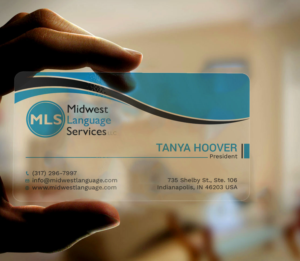 Business Card Design by Tripti Ranjan Gain for Midwest Language Services, LLC | Design: #17735783