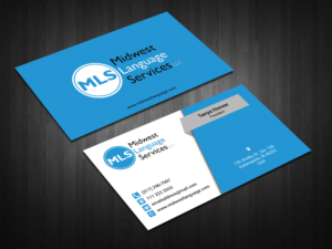Visitenkarten-Design von zahidrabby.bigc für Midwest Language Services, LLC | Design: #17769715