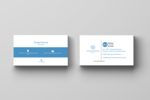 Business Card Design by Maria Azaryan for Midwest Language Services, LLC | Design: #17769015