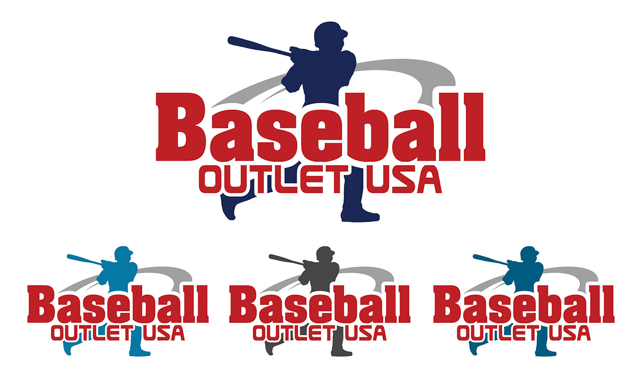 Logo Design for Baseball Outlet USA by NILDesigns Design