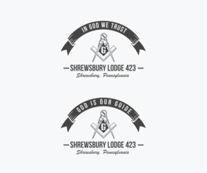 Masonic Lodge 423 150th Anniversary | Design Vectoriel par Anekaa