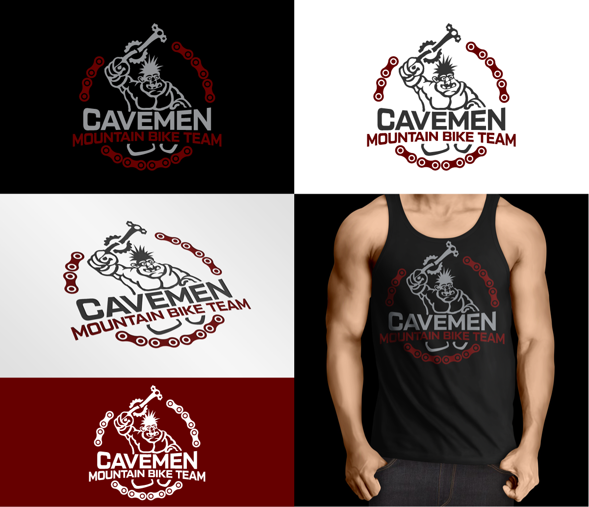 Logo Design by AFD for CavemenMTB | Design #17733810