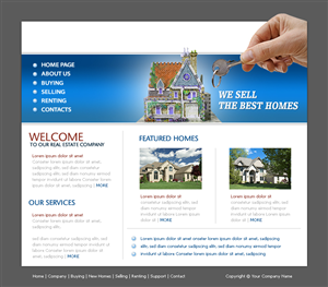 Web Design by IG Technology for AHD Mortgage Services | Design #2763977