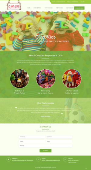 Web Design by pb for this project | Design: #17741456