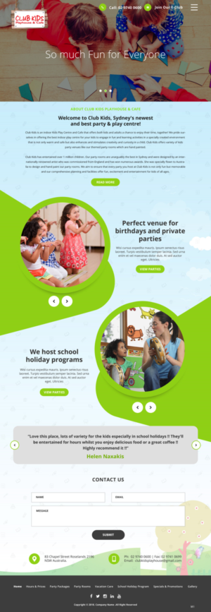 Web Design by pb for this project | Design: #17749136