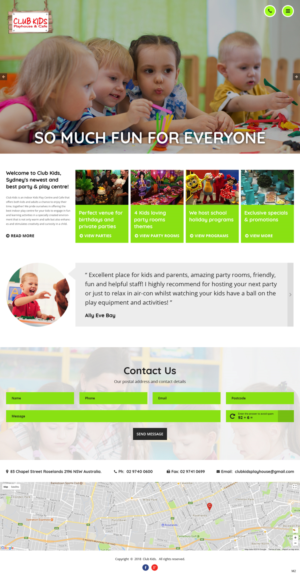 Web Design by pb for this project | Design: #17749137