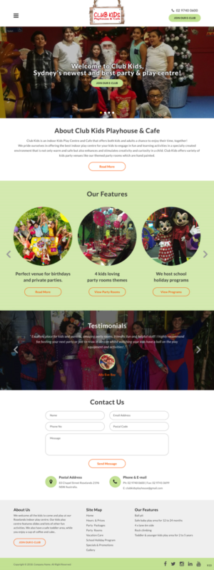 Web Design by pb for this project | Design: #17749141