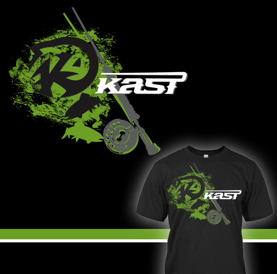 T-shirt Design by AE Illustration for Kast Gear llc | Design #2781024