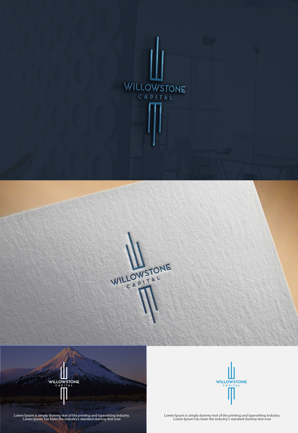 Logo Design by Art creation 2 for Willowstone Capital | Design #17756788