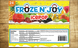 Beverage business needs a label which looks very appealing to kids.* | Diseño de Etiqueta por maricreatives