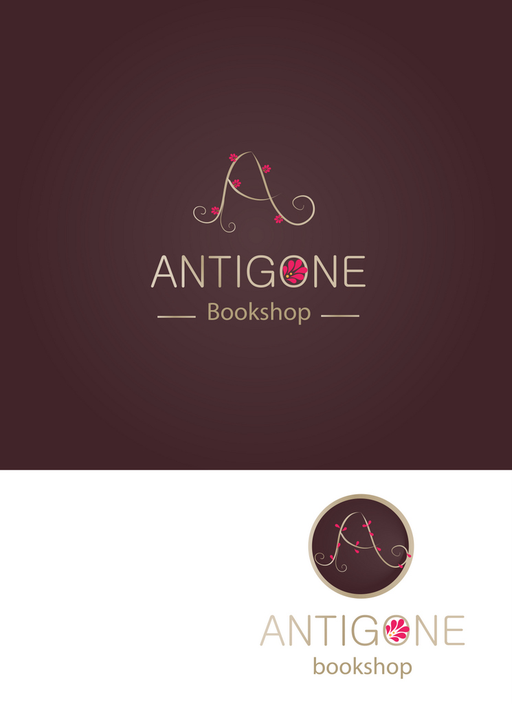 Diseño de Logo por Nalanr cvn para Antigone Bookshop  | Diseño #658878