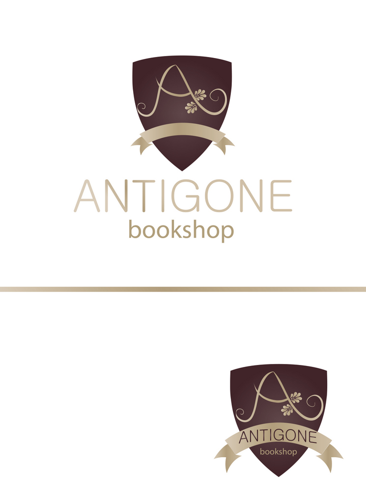 Logo Design by Nalanr cvn for Antigone Bookshop  | Design #658881