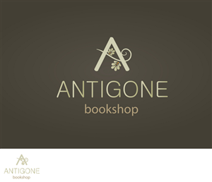 Logo Design by Nalanr cvn for Antigone Bookshop  | Design: #677153