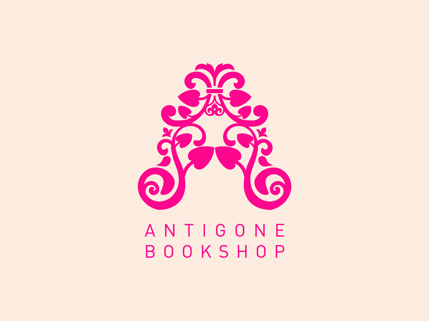 Logo Design by Jamie Claire Price for Antigone Bookshop  | Design #649032
