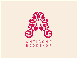 Logo Design by Jamie Claire Price for Antigone Bookshop  | Design: #649032