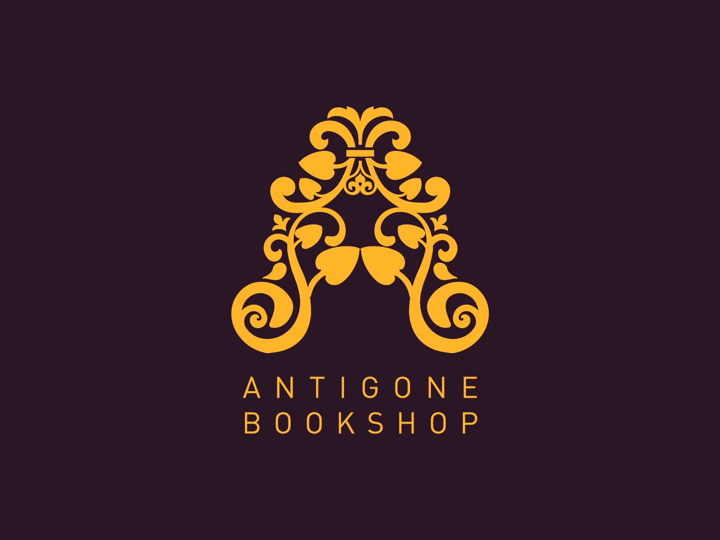 Logo Design by Jamie Claire Price for Antigone Bookshop  | Design #649148