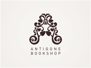 Logo Design by Jamie Claire Price for Antigone Bookshop  | Design: #649150