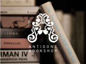 Logo Design by Jamie Claire Price for Antigone Bookshop  | Design #649157