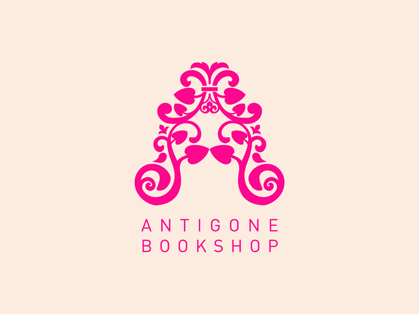 Logo Design by Jamie Claire Price for Antigone Bookshop  | Design #677798