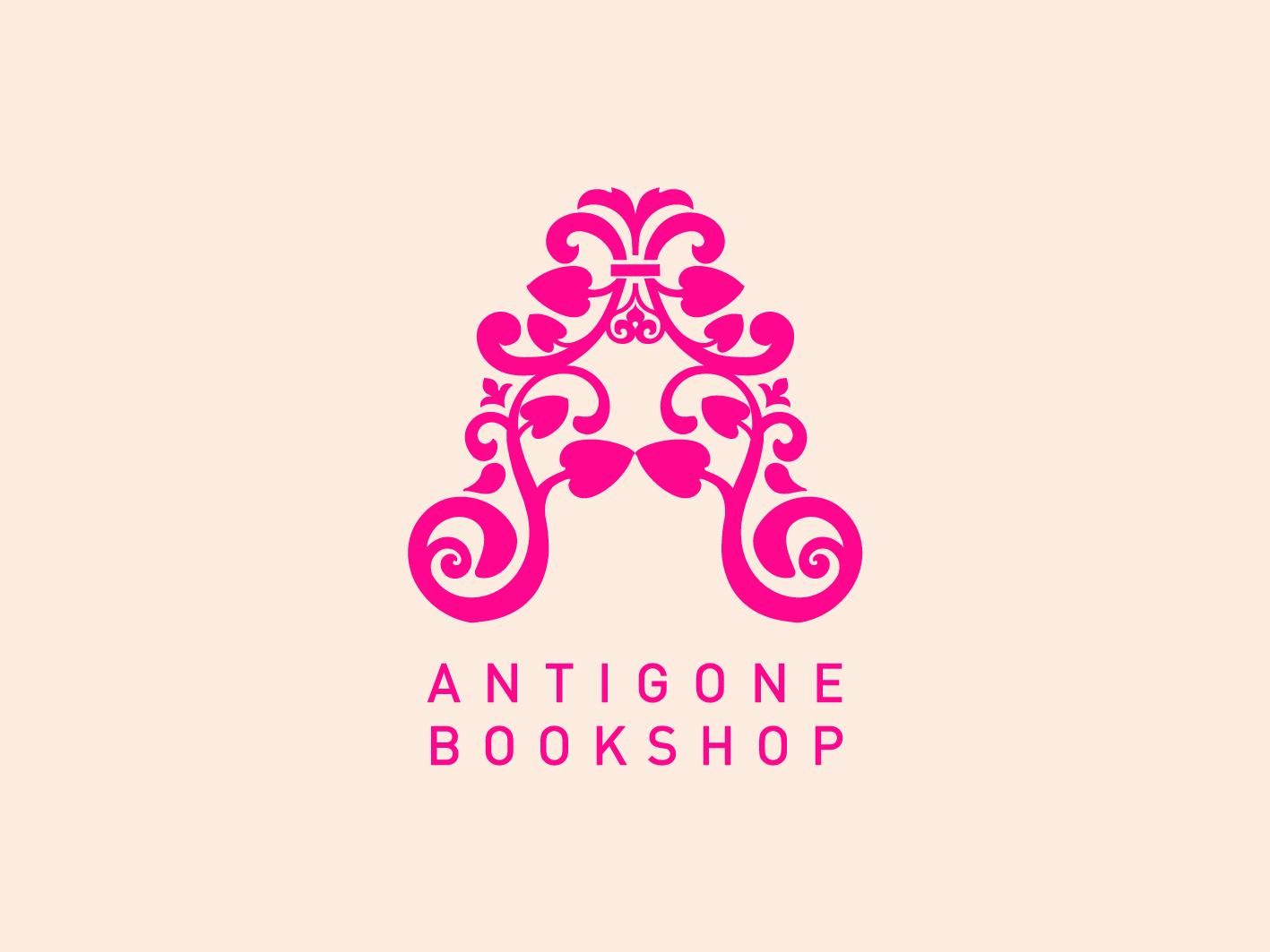 Logo Design by Jamie Claire Price for Antigone Bookshop  | Design #677803