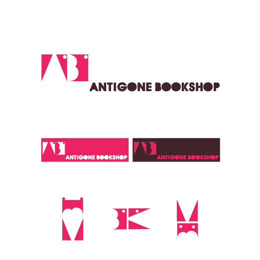 Logo Design by Diogo Landô for Antigone Bookshop  | Design #645796