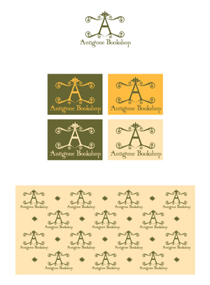 Logo Design by Diogo Landô for Antigone Bookshop  | Design: #680522
