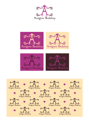 Logo Design by Diogo Landô for Antigone Bookshop  | Design: #680523