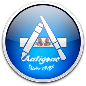 Logo Design by AbnmSoft for Antigone Bookshop  | Design: #687811