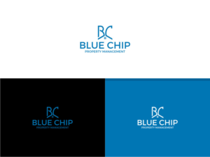 Blue Chip Property Management | Logo Design by Atvento Graphics