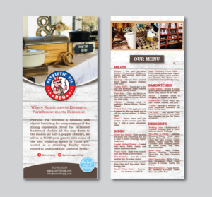 Flyer Design by alex989 for Patriotic Pig | Design: #17744410
