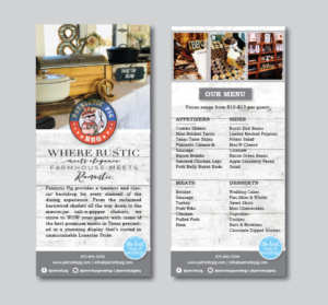 Flyer Design by alex989 for Patriotic Pig | Design: #17751037