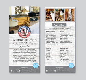 Business Flyer for Wedding BBQ Caterer | Diseño de Flyer por alex989