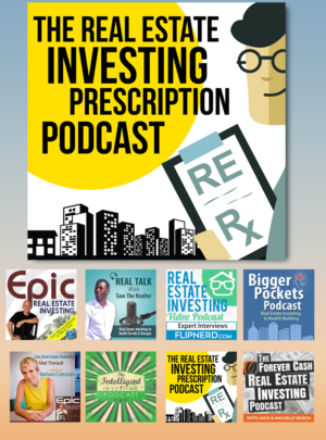Podcast-Design von Kristina Andonoff für The Real Estate Investing Prescription Podcast | Design: #17849580
