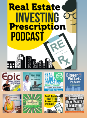 Podcast-Design von Kristina Andonoff für The Real Estate Investing Prescription Podcast | Design: #17851241