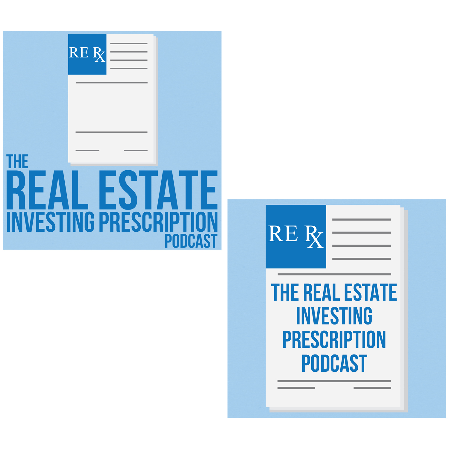 Podcast-Design von FranB für The Real Estate Investing Prescription Podcast | Design #17759606