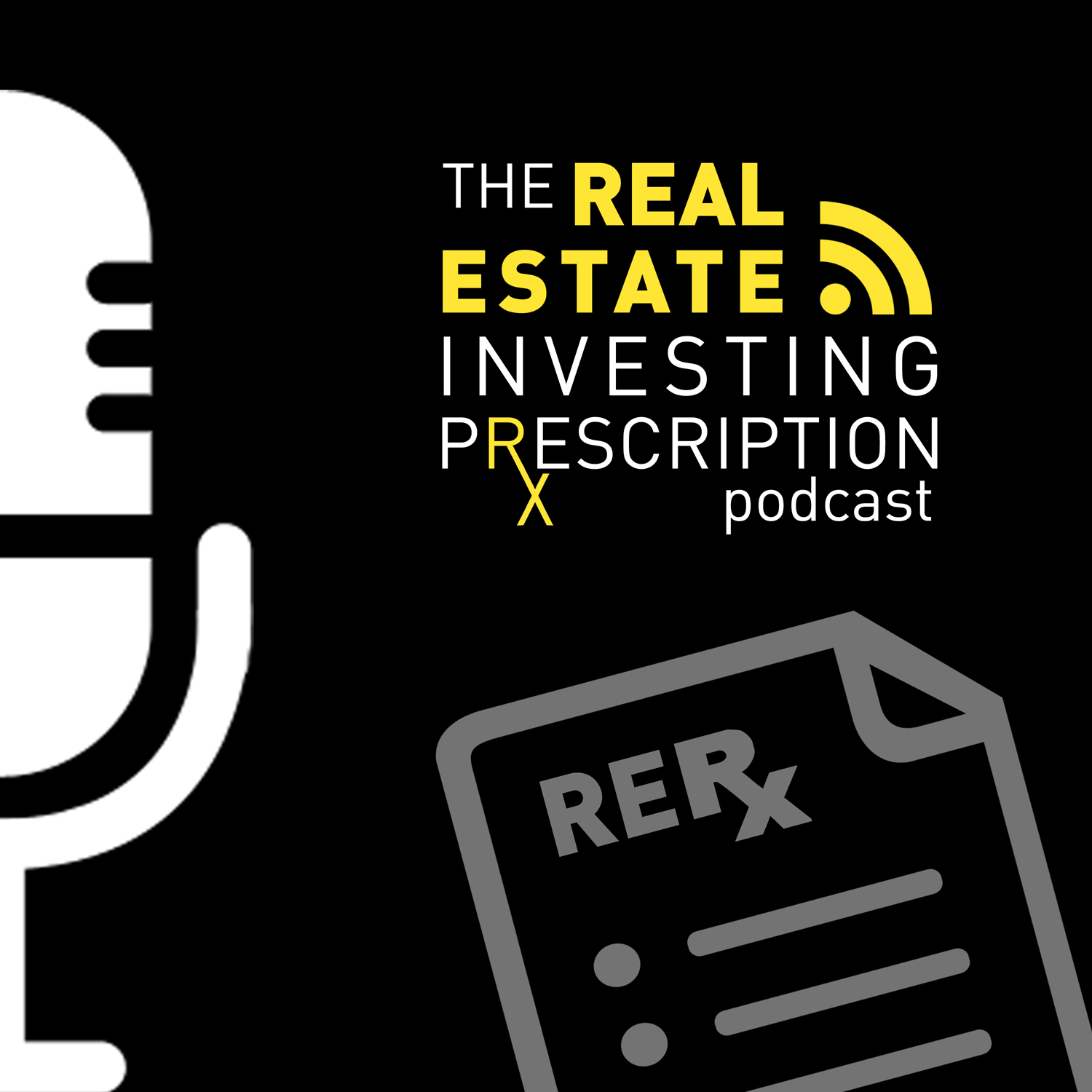 Podcast Design by Javelin Studio for The Real Estate Investing Prescription Podcast | Design #17848739