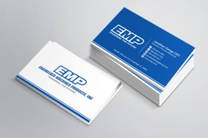 Business Card Design by Sandaruwan for Engineered Machined Products, Inc | Design #17747040