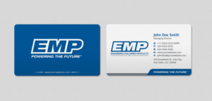 Business Card Design by INDIAN_Ashok for Engineered Machined Products, Inc | Design: #17740631