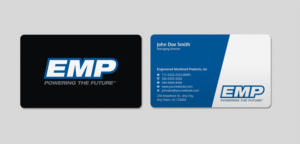 Business Card Design by INDIAN_Ashok for Engineered Machined Products, Inc | Design: #17740658
