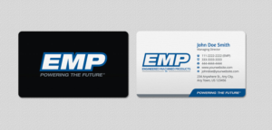 Business Card Design by INDIAN_Ashok for Engineered Machined Products, Inc | Design: #17740661