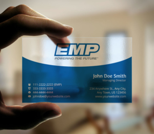 Business Card Design by INDIAN_Ashok for Engineered Machined Products, Inc | Design: #17740668