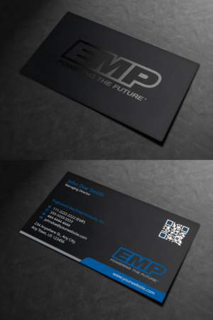 Business Card Design by INDIAN_Ashok for Engineered Machined Products, Inc | Design: #17740682