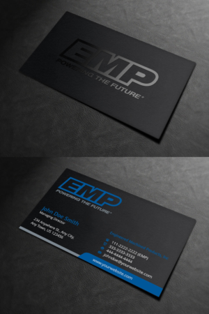 Business Card Design by INDIAN_Ashok for Engineered Machined Products, Inc | Design: #17740683