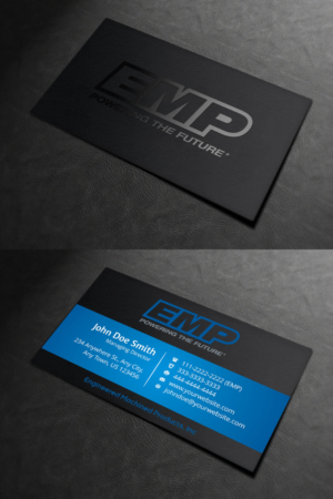 Business Card Design by INDIAN_Ashok for Engineered Machined Products, Inc | Design: #17740684