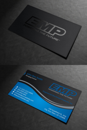 Business Card Design by INDIAN_Ashok for Engineered Machined Products, Inc | Design: #17740686