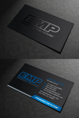 Business Card Design by INDIAN_Ashok for Engineered Machined Products, Inc | Design: #17740688