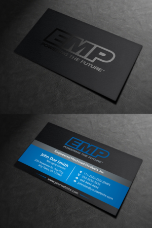 Business Card Design by INDIAN_Ashok for Engineered Machined Products, Inc | Design: #17740691