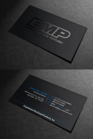 Business Card Design by INDIAN_Ashok for Engineered Machined Products, Inc | Design: #17740692