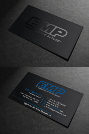 Business Card Design by INDIAN_Ashok for Engineered Machined Products, Inc | Design: #17740693