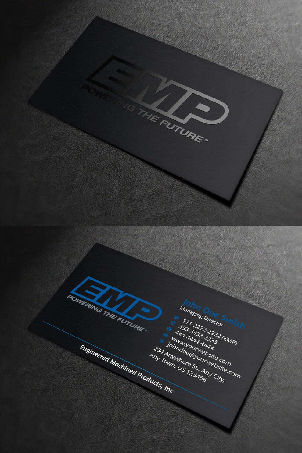 Diseño de Tarjeta de Presentación por INDIAN_Ashok para Engineered Machined Products, Inc | Diseño #17740694